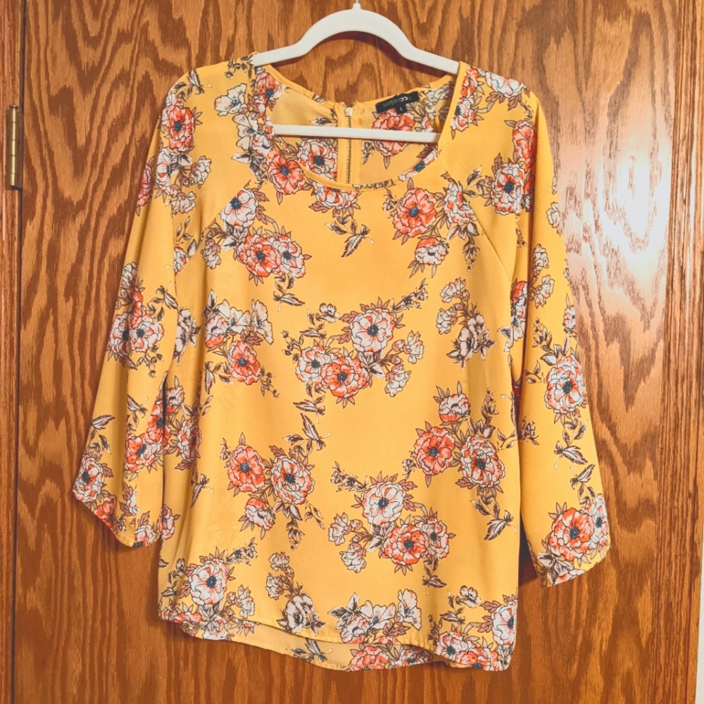 Papermoon Larie Bell Sleeve Blouse | Stitch Fix